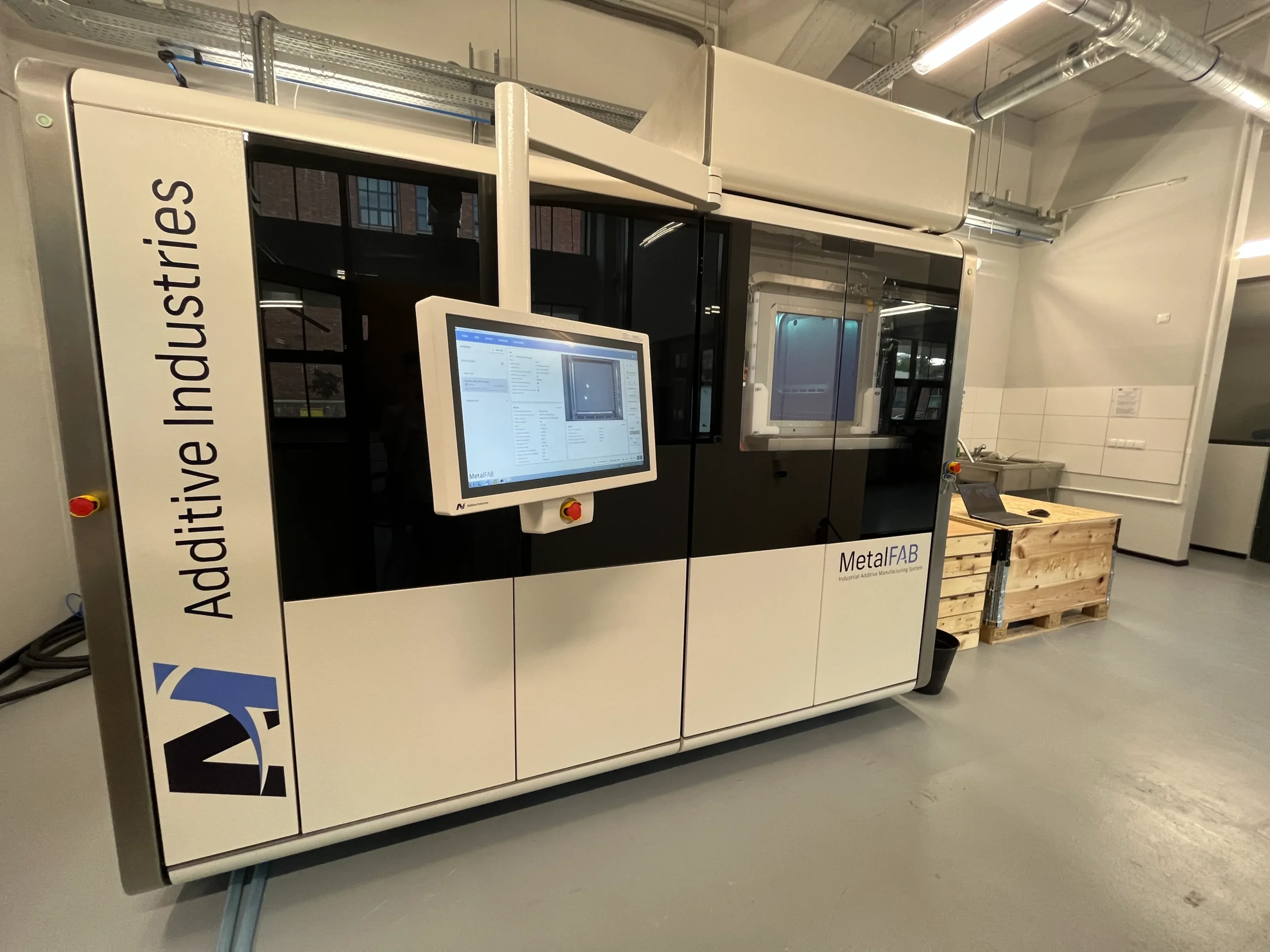 Maszyna przemysłowa do druku 3D w aluminium w technologii LPBF w firmie Spes3D