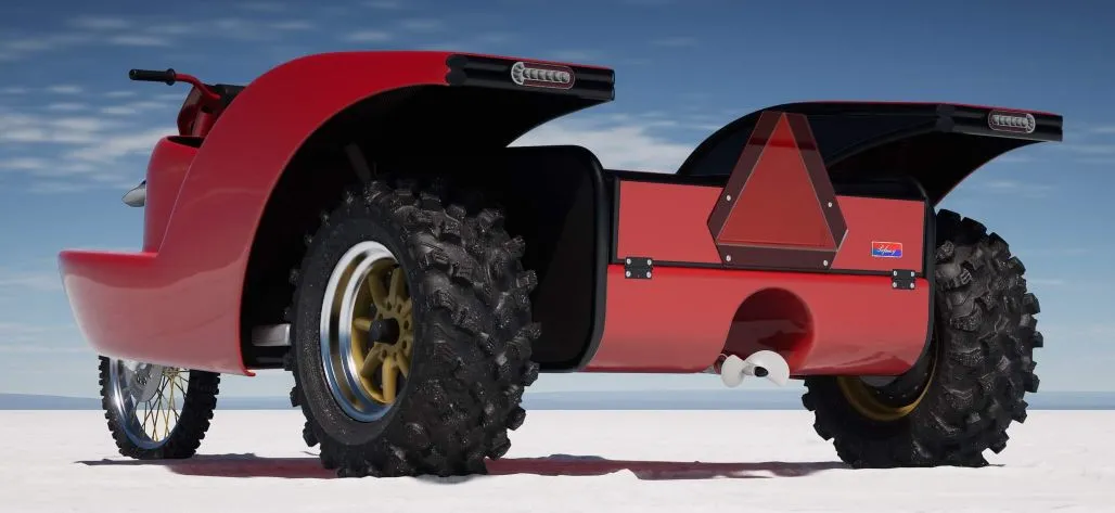 Śruba napędowa amfibii - wydruk 3D prototypu części do pojazdów specjalnych.