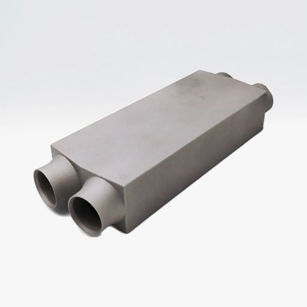 Wymiennik ciepła z druku 3D - skomplikowana geometria i precyzyjna realizacja Spes3D Wrocław.